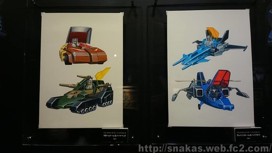 Parco The World Of The Transformers Exhibit Images   Artwork Bumblebee Movie Prototypes Rare Intact Black Zarak  (3 of 72)